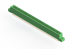 Edac Series 346 Card Edge Connector: 86 Contacts, 0.125 Inch Pitch