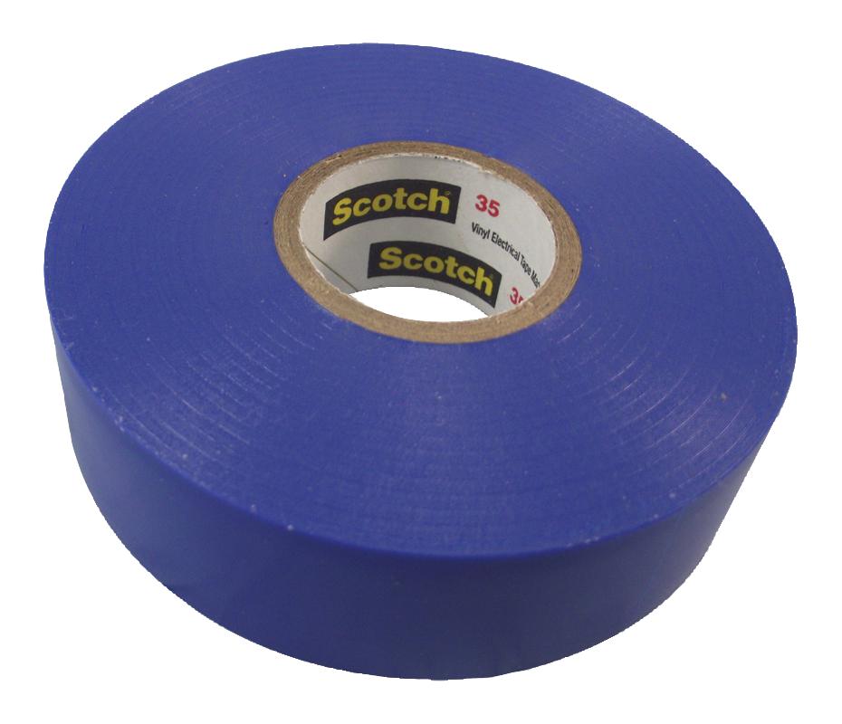 3M 3519MMBLUE – Reliable Insulating Electrical Tape for Industrial Applications