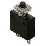 35-2105 GC ELECTRONICS Black Plastic Button Switch | myMectronic