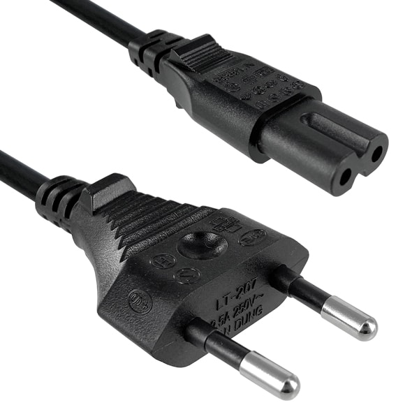 360007-01 QUALTEK ELECTRONICS IEC C7 Power Cord | myMectronic