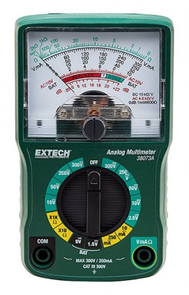 Extech Series 38073A Analog Multimeter: 38073A