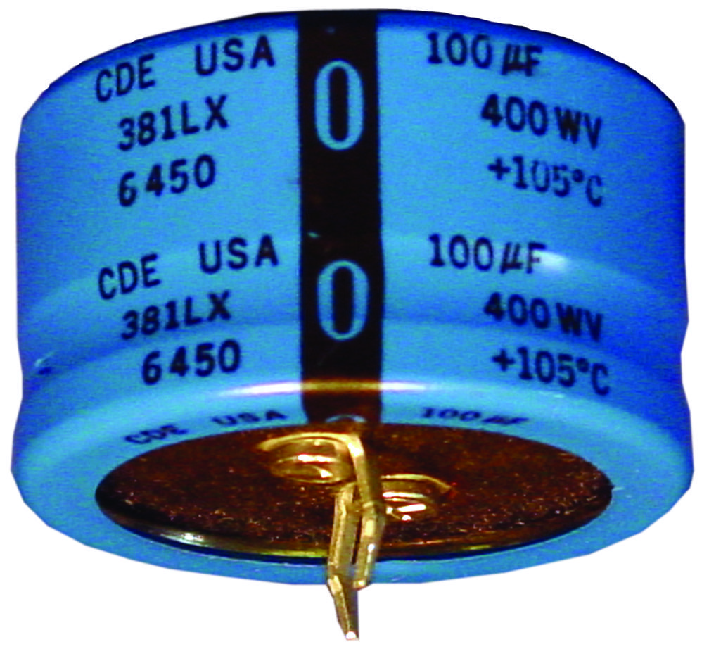 CORNELL DUBILIER 381LX471M200K012 image