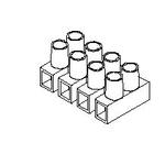 39100-1005 MOLEX / WALDOM Eurostyle Two Screw Terminal Strip | myMectronic