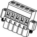 39527-2002 MOLEX / WALDOM Eurostyle Vertical Plug Connector | myMectronic