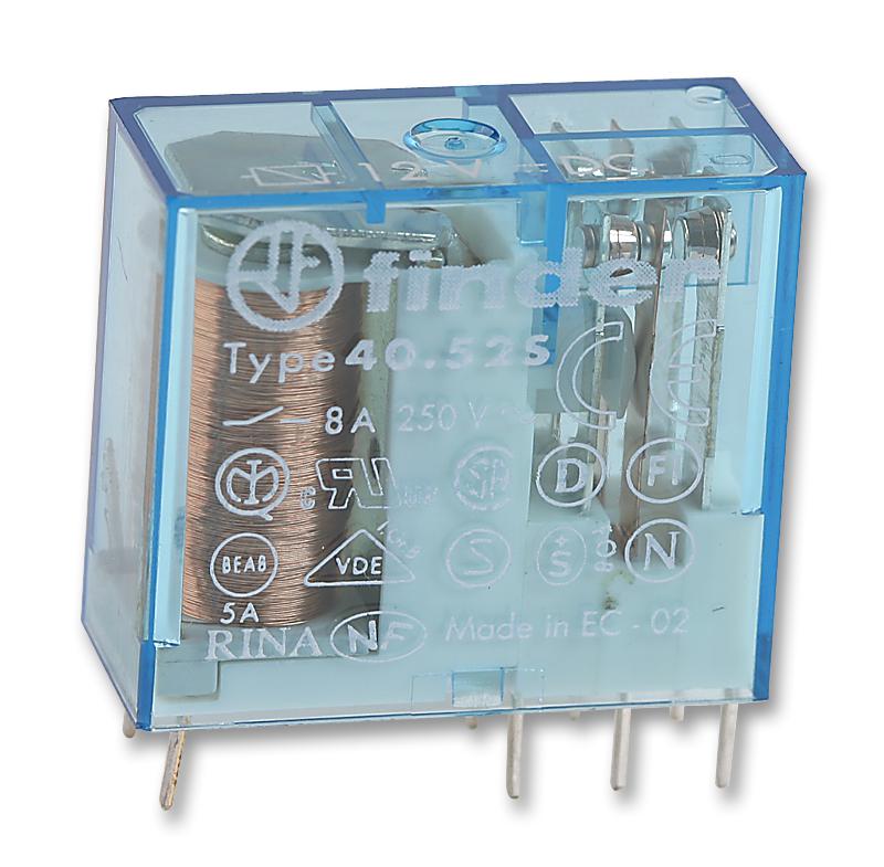Finder Series 40 High Isolation Relays: 405270120000