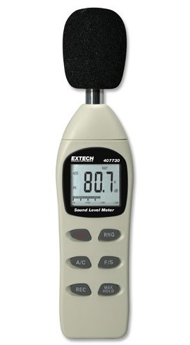 Extech Series Noise Level Meter: 407730NIST
