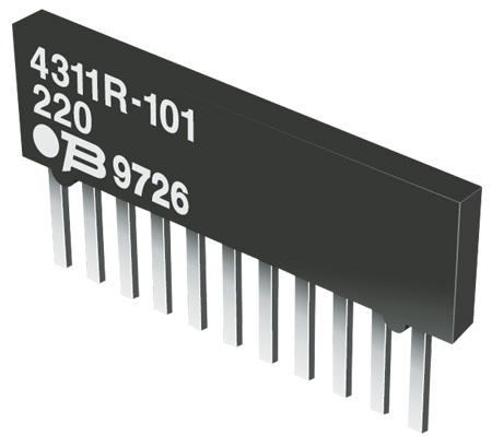 4309R-101-472LF BOURNS Thick Film Molded SIP | myMectronic