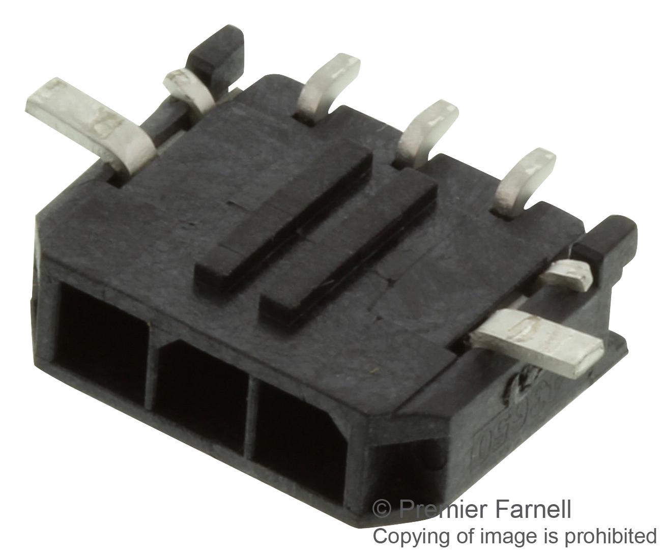 Buy Molex Micro-Fit 3.0 Right-Angle Header Part Number 0436500313 Online