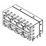 44520-0004 MOLEX / WALDOM Modular Jack | myMectronic