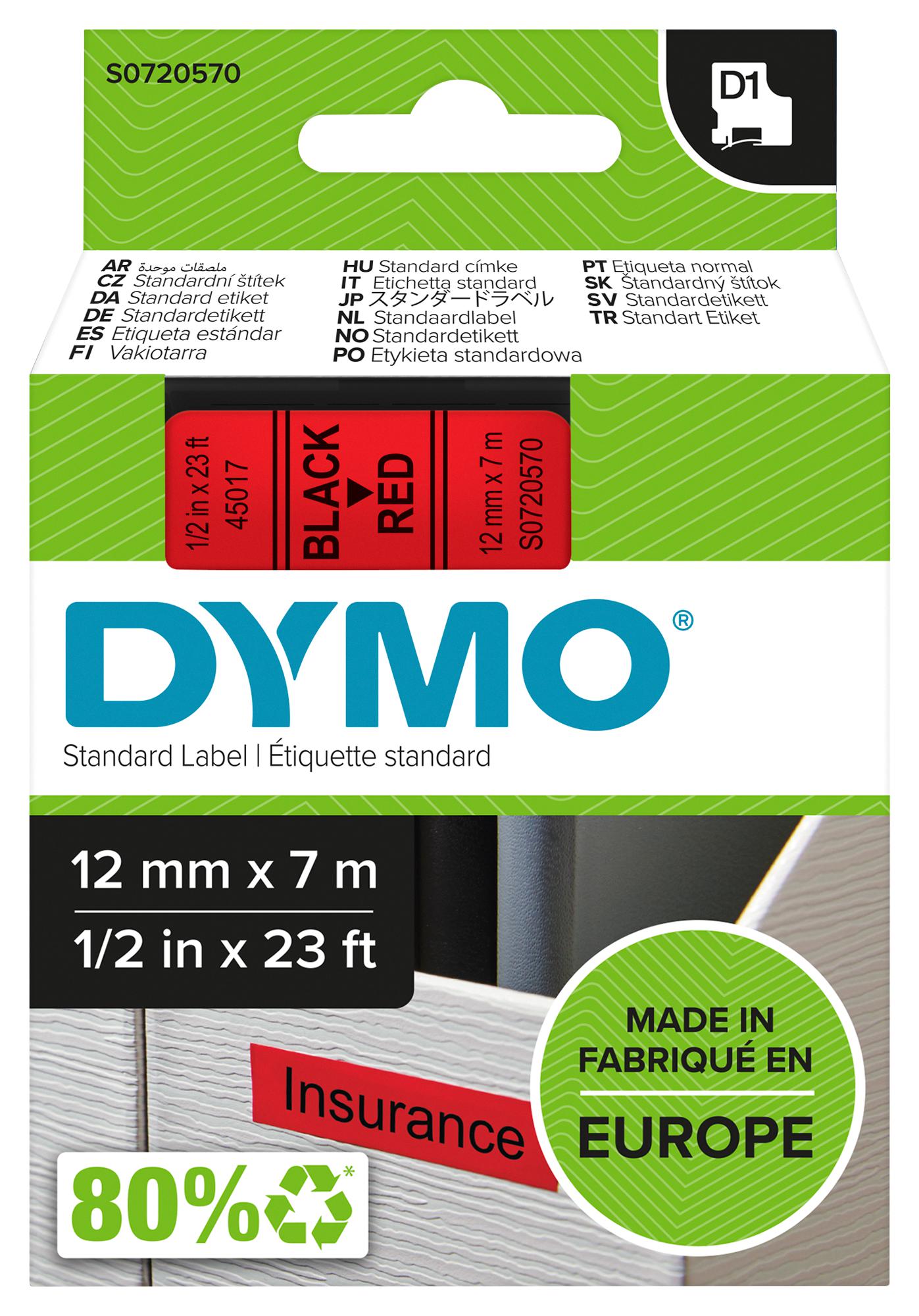 Buy DYMO Label Tape Part Number 45017 Online