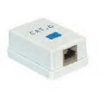 45-1604 GC ELECTRONICS Cat 6 Single Surface Box | myMectronic