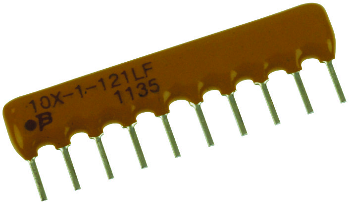 4610X-104-331/471L BOURNS Thick Film Conformal SIP Resistor | myMectronic