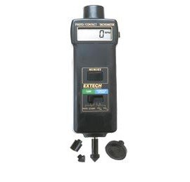 Extech Series Tachometers: Laser Photo/Contact RPM Surface Speed Measurement