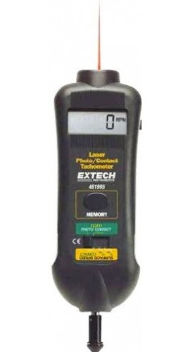 Extech 461995-NIST – Reliable Laser and Contact Tachometer for Industrial Applications