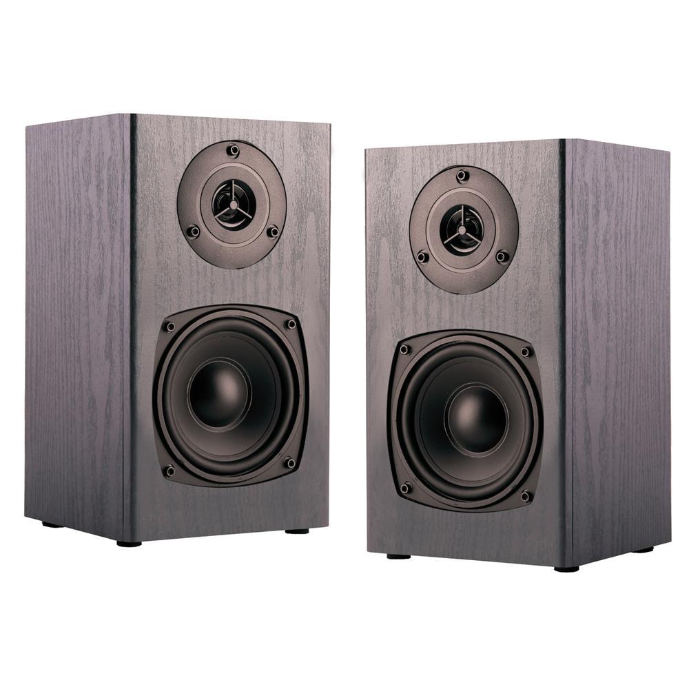 50-20815 STELLAR LABS 4.5" Bookshelf Speaker Pair | myMectronic