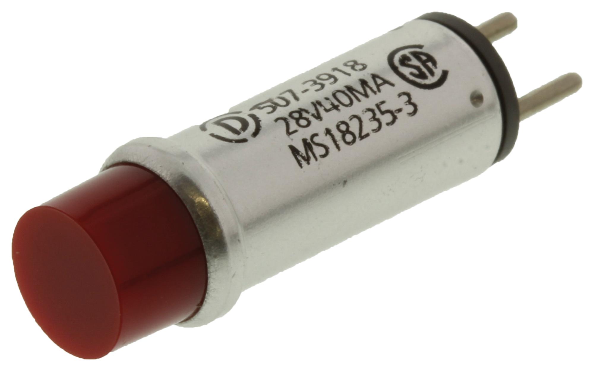 507-3918-1471-600F DIALIGHT Incandescent Panel Mount Indicator | myMectronic