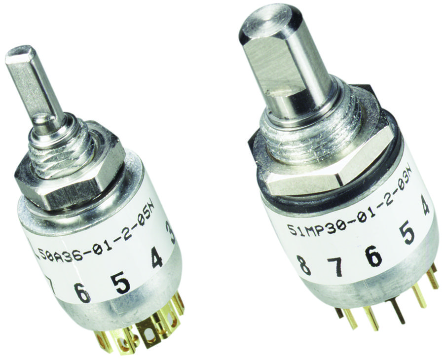 Grayhill Series 50 Rotary Switch: 50D90011AJN