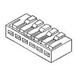 51035-0200 MOLEX / WALDOM Board-In Housing | myMectronic