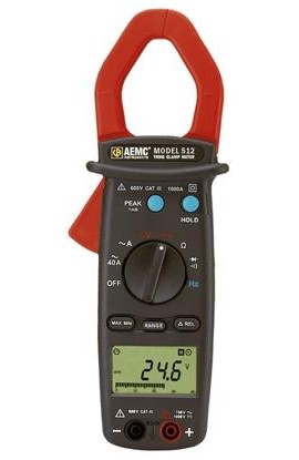 AEMC Series 512 Clamp-On Meter: 512