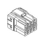 51347-0600 MOLEX / WALDOM Wire-to-Wire Receptacle Housing | myMectronic