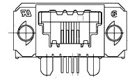 TE Connectivity Series SDL Data Link Connector: 517611851