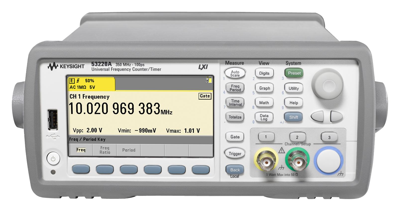 Keysight Series 53200 RF/Universal Frequency Counter/Timer: 53220A