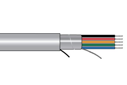 AlphaWire Series Shielded Cable: 5430/2