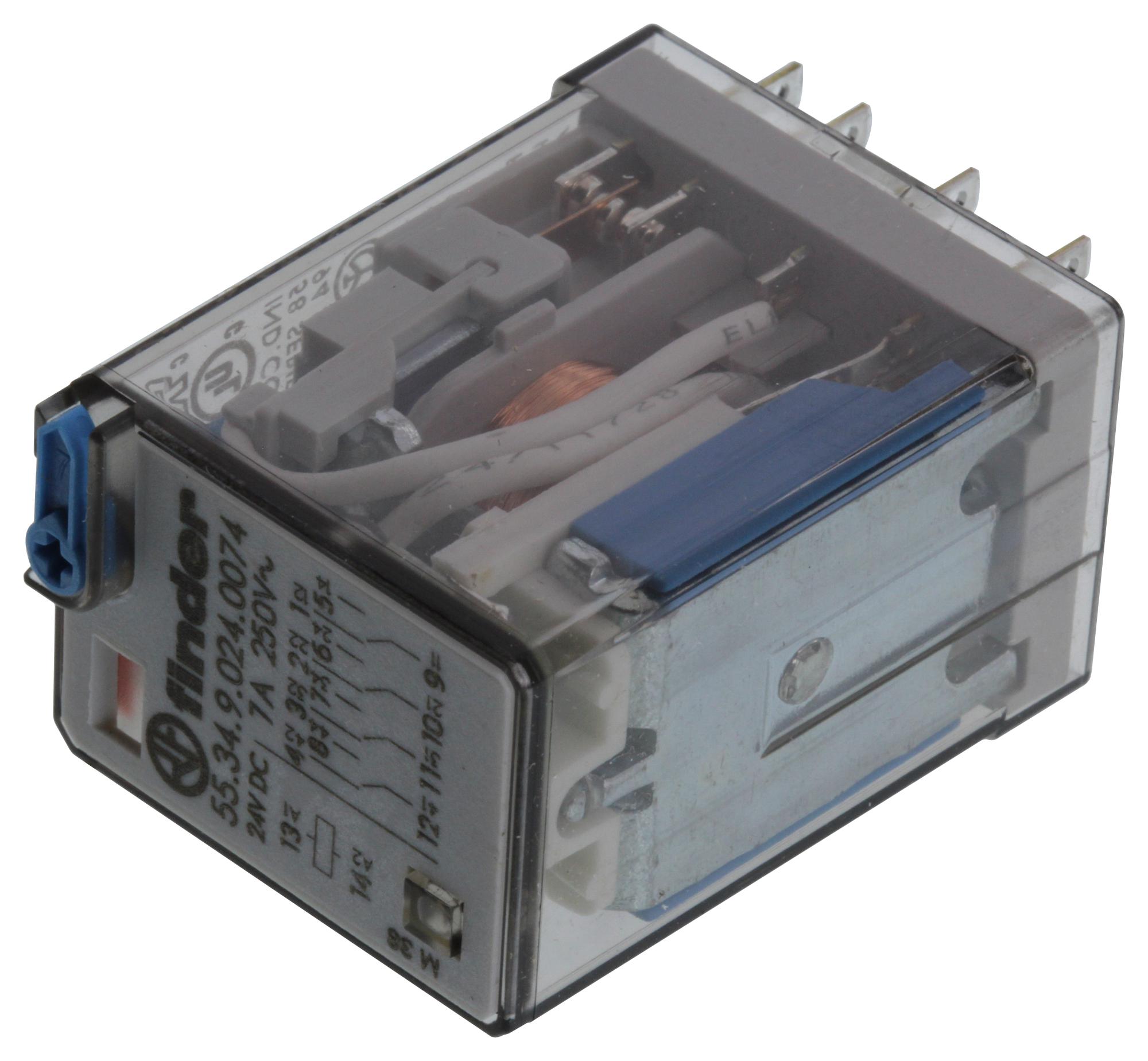 Buy Finder 55 Series General Purpose Relay Part Number 553490240074 Online