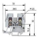 55.503.1053.0 WIELAND ELECTRIC DIN Rail Terminal Blocks | myMectronic