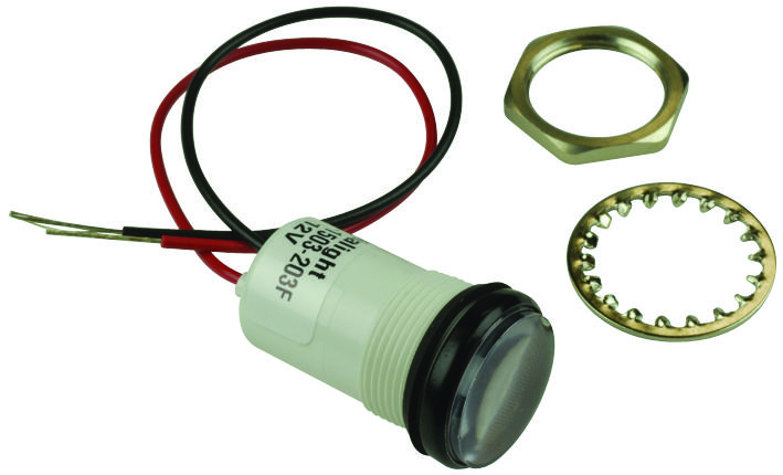 Dialight Series 557 557 Series High Intensity LED Panel Mount Indicators: 5571503203F