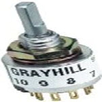56A30-01-1-12N-C GRAYHILL Single Deck Rotary Switch | myMectronic
