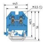 57.503.0055.6 WIELAND ELECTRIC DIN Rail Terminal Blocks | myMectronic