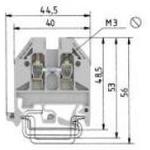 57.504.0053.0 WIELAND ELECTRIC DIN Rail Terminal Block | myMectronic