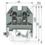 57.504.0055.7 WIELAND ELECTRIC Feed-through Terminal Block | myMectronic
