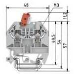 57.504.2055.0 WIELAND ELECTRIC DIN Rail Terminal Blocks | myMectronic