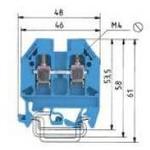 57.506.0055.6 WIELAND ELECTRIC DIN Rail Terminal Blocks | myMectronic