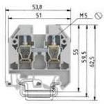 57.510.0155.0 WIELAND ELECTRIC DIN Rail Terminal Block | myMectronic