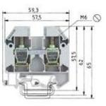 57.516.0155.0 WIELAND ELECTRIC Feed-through Terminal Block | myMectronic