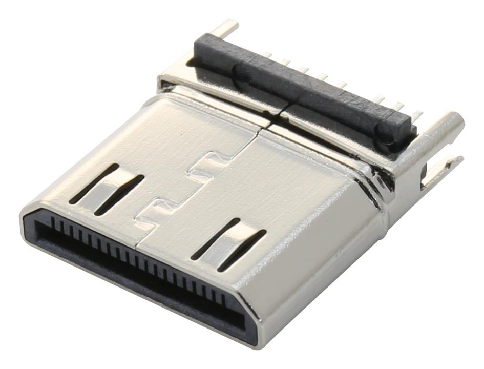 Multicomp Series Mini HDMI Connector: 60S019P-301N-B1