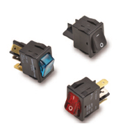 622-222BBNE CARLING TECHNOLOGIES Small-Sized Rocker Switch | myMectronic
