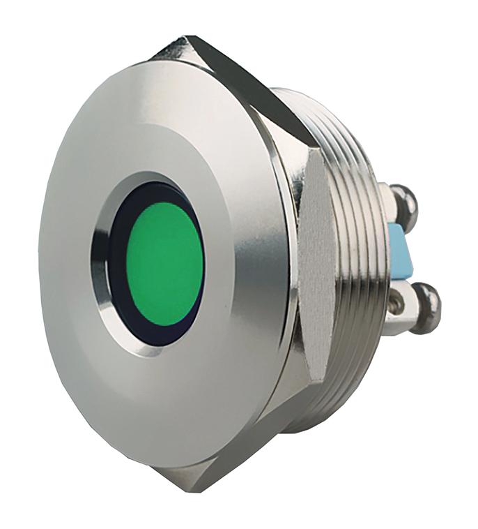 Dialight Series 623 LED Panel Indicator: 6231204304F