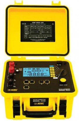 AEMC Series 6240 Resistance Meter: 6240
