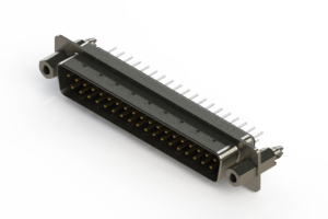 EDAC Series 627 D-Subminiature Connector: 627037220047
