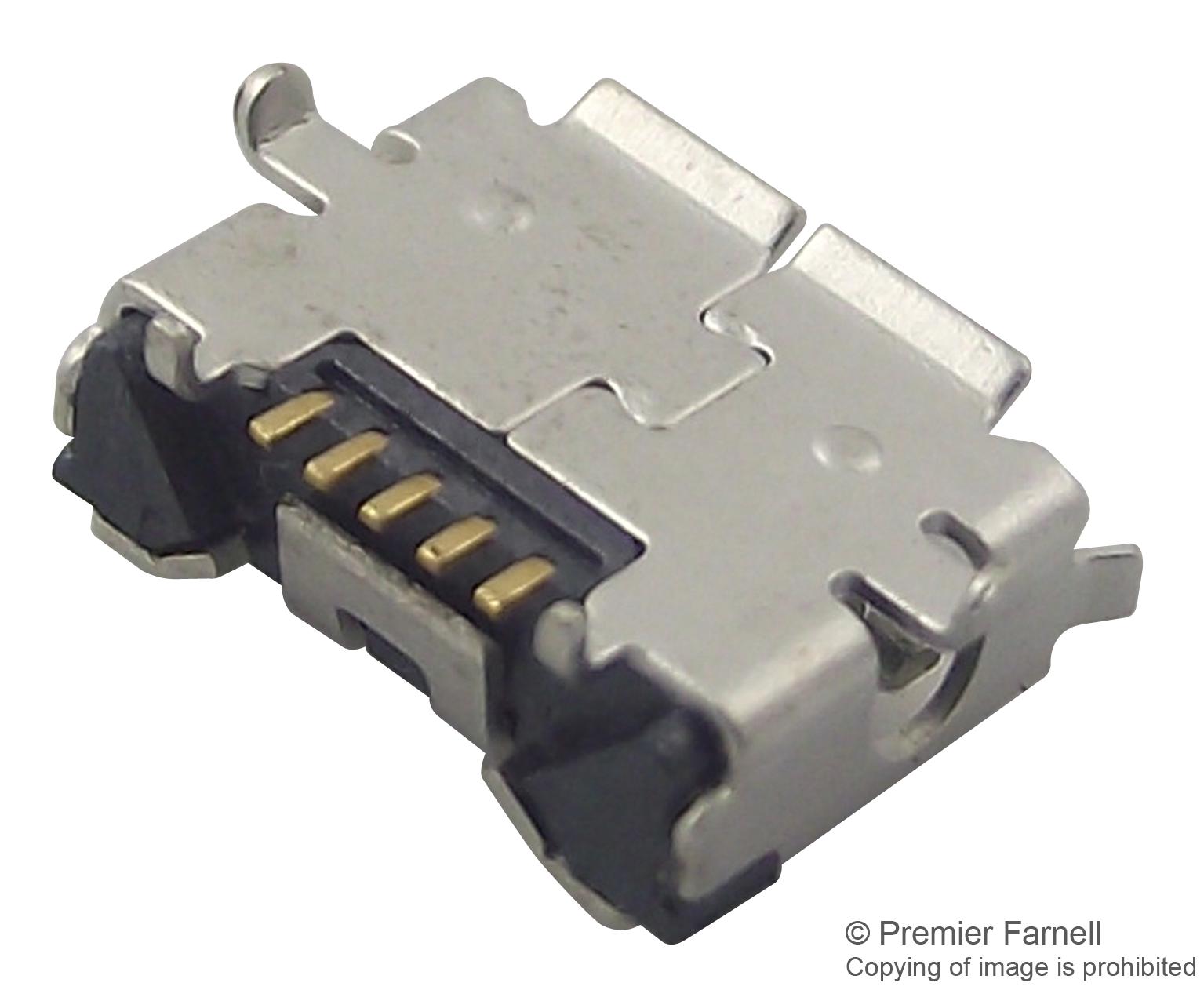 Buy WE ELEKTRONIK Micro USB 2.0 Horizontal Part Number 629105150921 Online