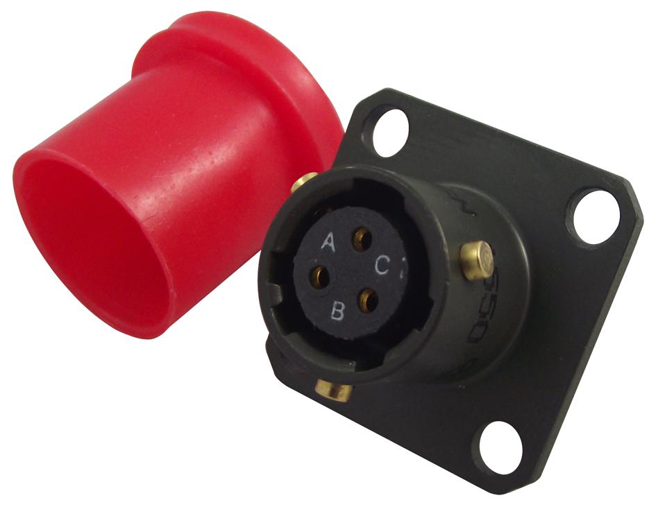 Amphenol Series 62GB Miniature Bayonet Lock Connector: 62GB12E0833SN