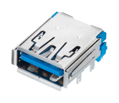 Wurth Series USB 3.1 Type A Receptacle: 632121300001