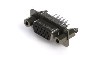 EDAC Series 637 High Density D-Sub Receptacle: 638015230047