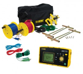 AEMC 6424 Kit- 150ft – Reliable Ground Resistance for Industrial Applications