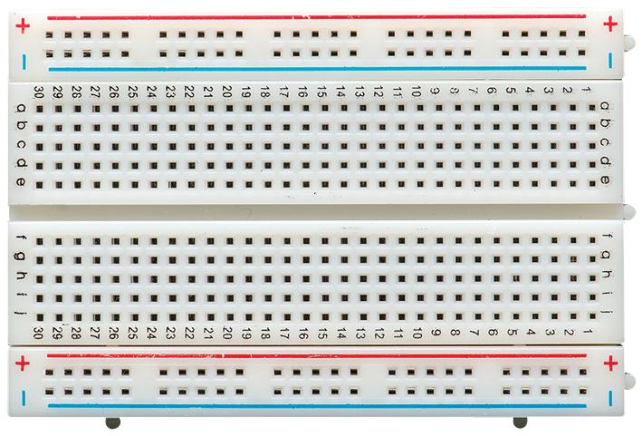 Adafruit Half-Size Breadboard – Reliable Prototyping for Small Projects