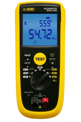 Buy AEMC Insulation Tester Part Number 6528 Online